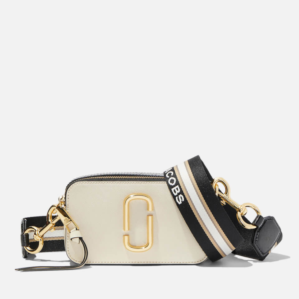 Marc Jacobs Women's The Colour Block Snapshot Bag - New Cloud White Multi