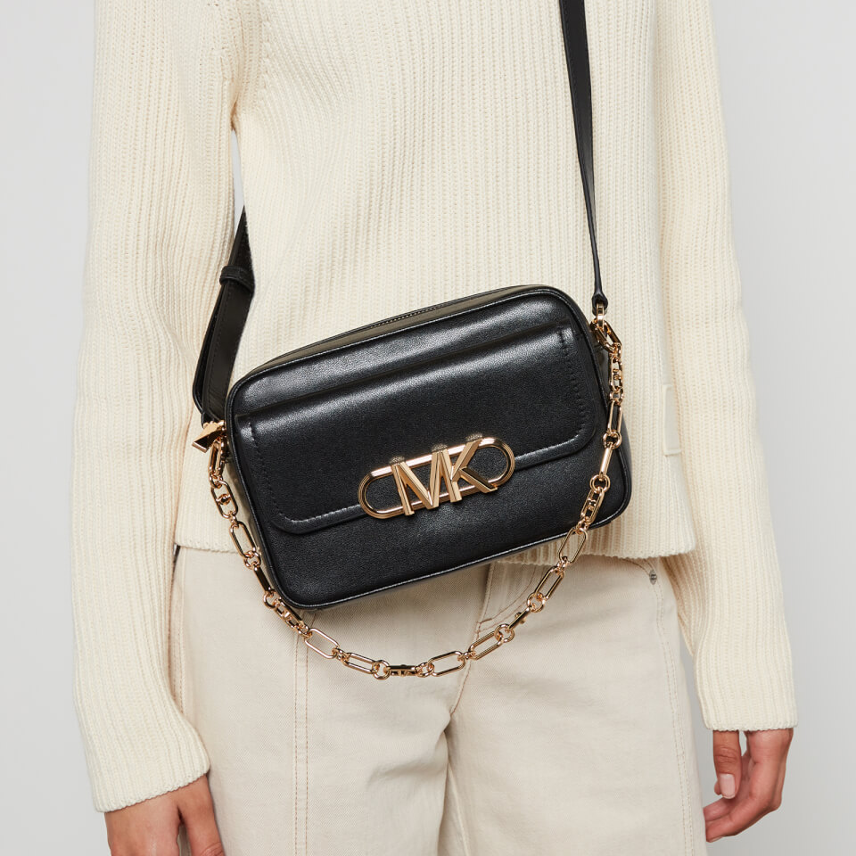 MICHAEL Michael Kors Parker Chain Leather Camera Bag