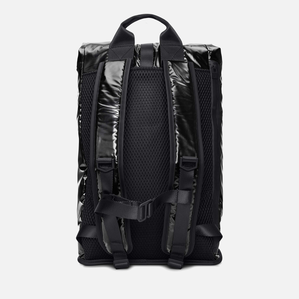 Rains Sibu Rolltop Coated Nylon Rucksack