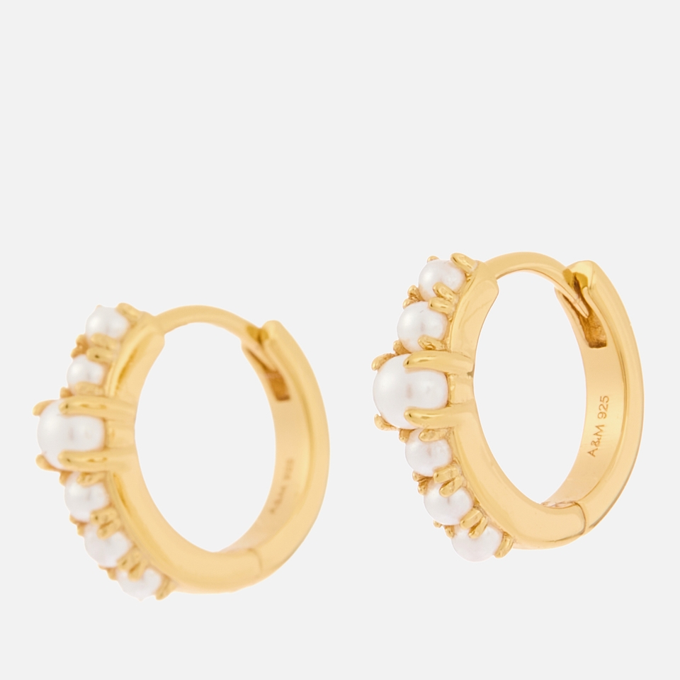 Astrid & Miyu Radiant Gold-Plated Sterling Silver Earrings
