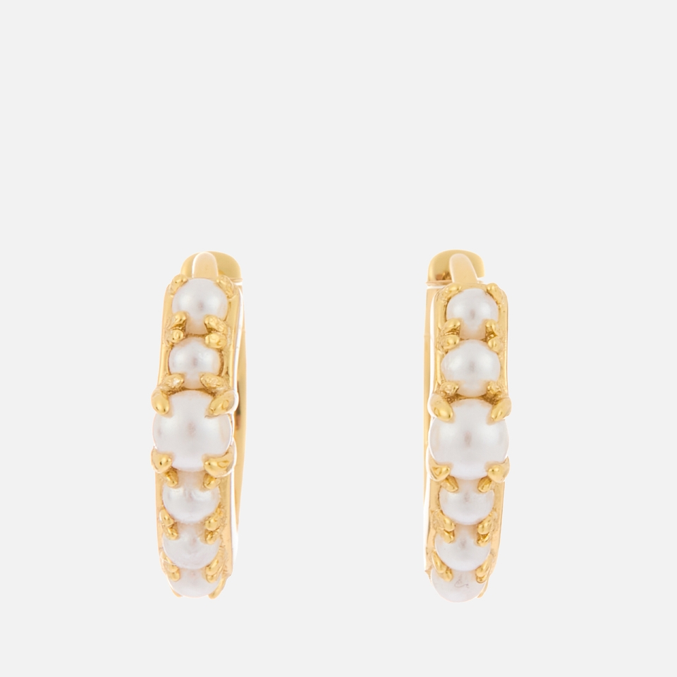 Astrid & Miyu Radiant Gold-Plated Sterling Silver Earrings