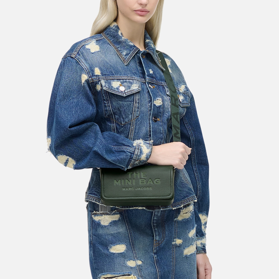 Marc Jacobs The Mini Pebble-Grain Leather Bag