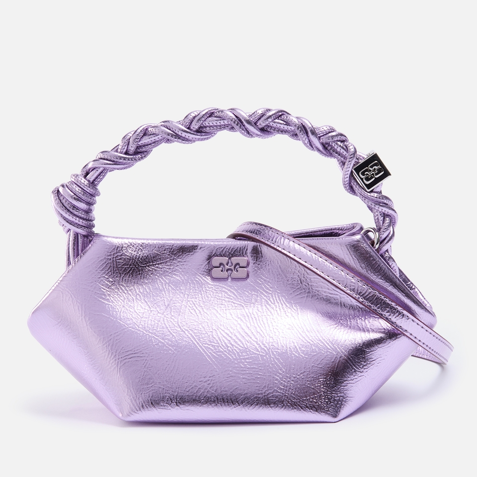 Ganni Mini Bou Recycled Leather-Blend Bag