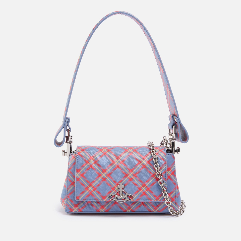 Vivienne Westwood Hazel Saffiano-Effect Small Handbag