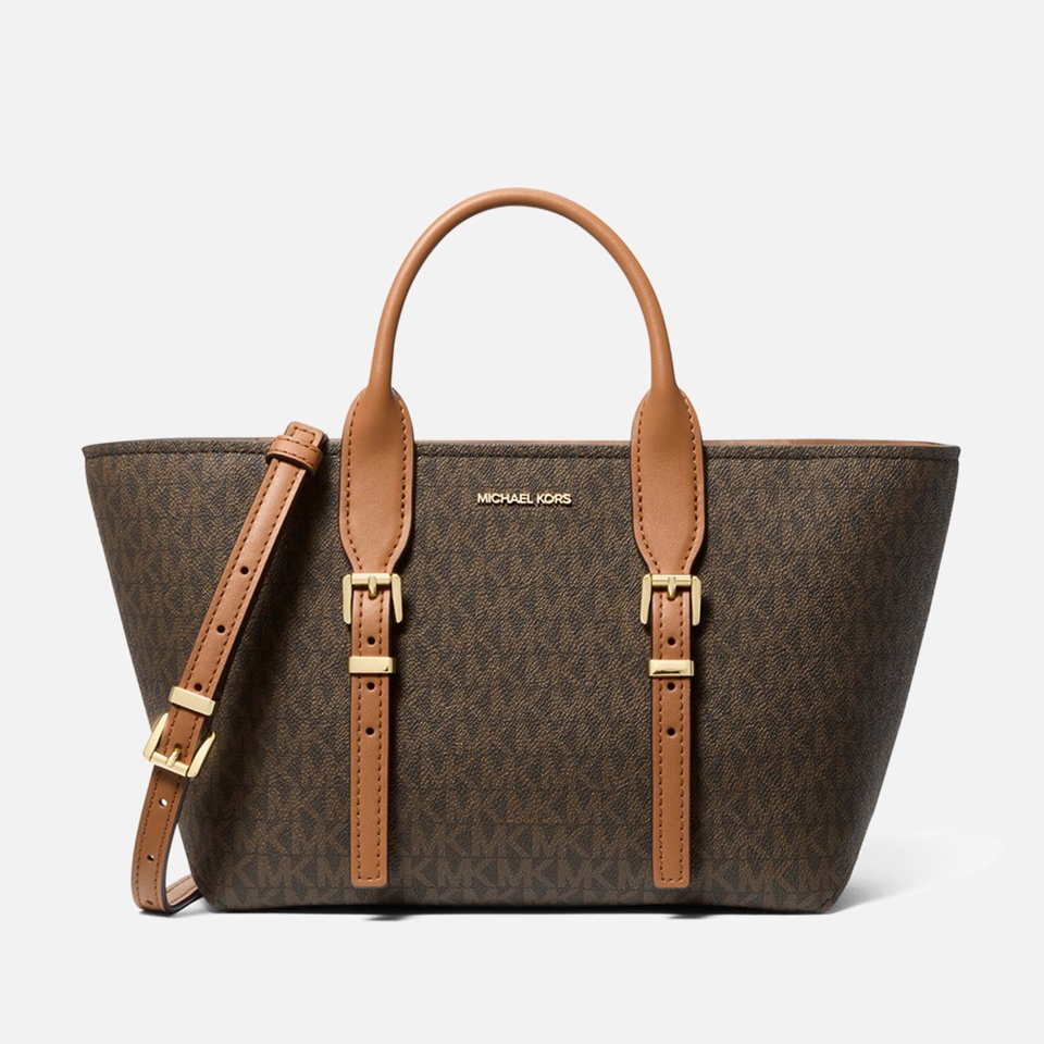 MICHAEL Michael Kors Moore Faux Leather Small Satchel