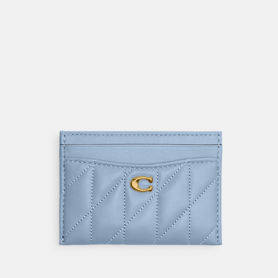 Coach Essential Quilted Leather Card Case