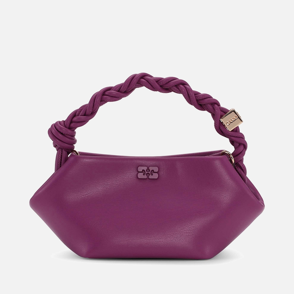 Ganni Mini Bou Recycled Leather and Faux Leather Bag